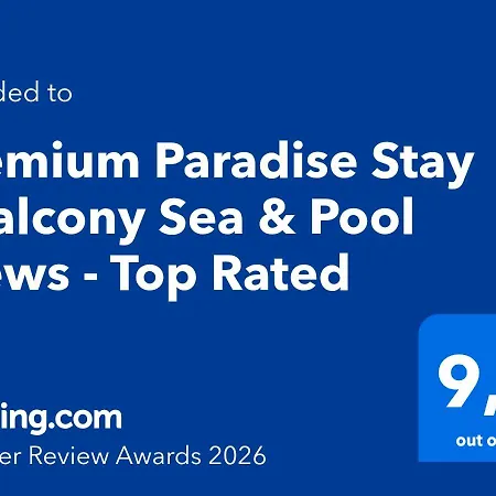 Apartment Premium Paradise - Balcony Sea & Pool Views - Rated Costa Adeje (Tenerife)